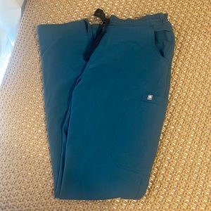 FIGS CARIBBEAN BLUE SKINNY LEG